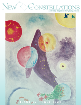 New Constellations Magazine Issue 2 Fall 2021 Cover ft. Ann Tai's painting All is Whale